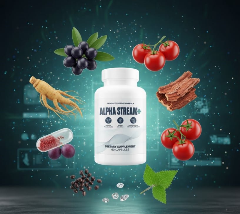 Alpha Stream Plus-Nature-Ingredients-Focus